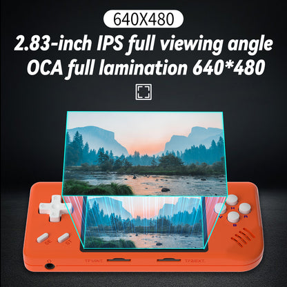 RG28XX Portable Retro Game Console H700 30 Emulator 2.83inch IPS Screen Handheld Game Console  64G