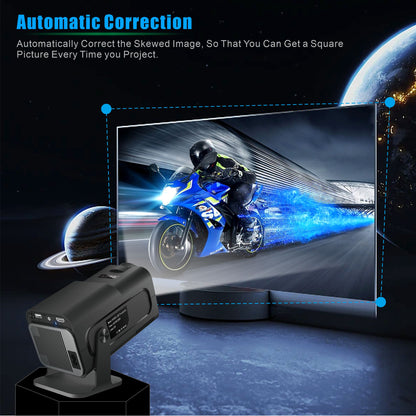 HY320 mini Hd Home Theater Proyector Mini Smart Android Projectors Portable Outdoor Travel Projector 4K